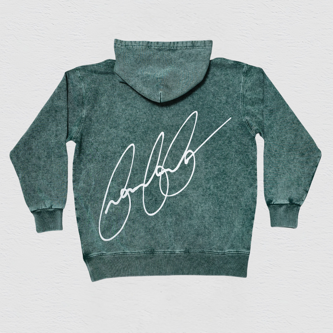 Green Signature Hoodie