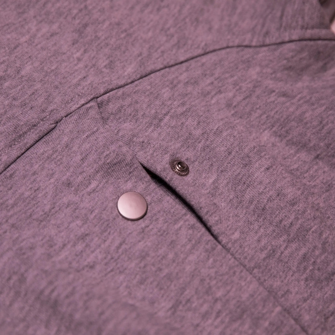 11/11 Hoodie Grey Buttons Details - Cactus Becks