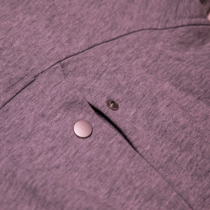 11/11 Hoodie Grey Buttons Details - Cactus Becks