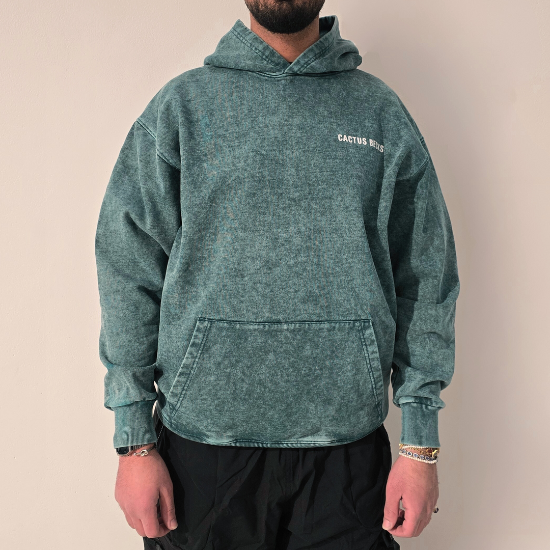 Green Signature Hoodie