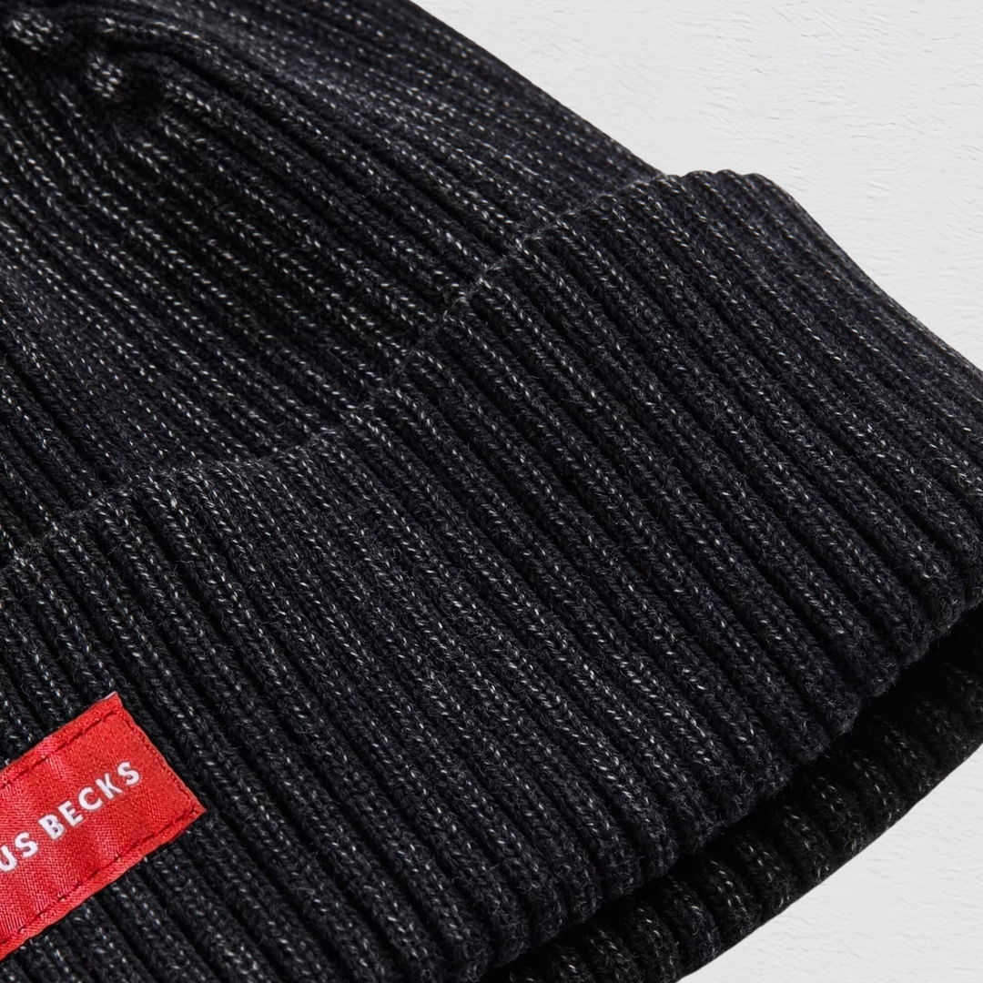 Washed Ribbed Beanie