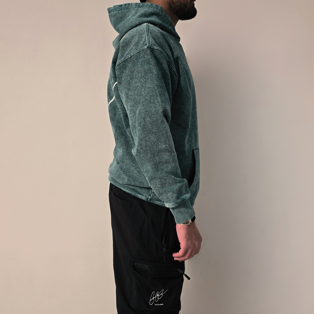 Green Signature Hoodie