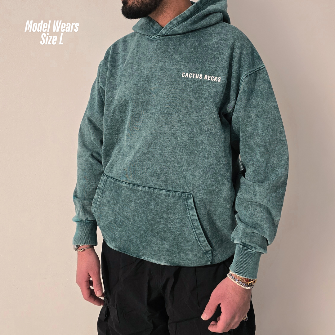 Green Signature Hoodie