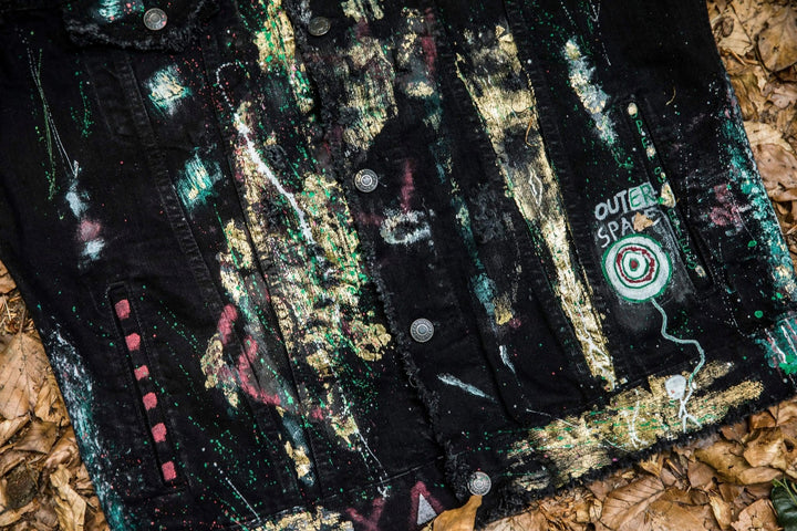Custom Denim Jacket by Cactus Becks - #3 - Sketch "BADU" 5