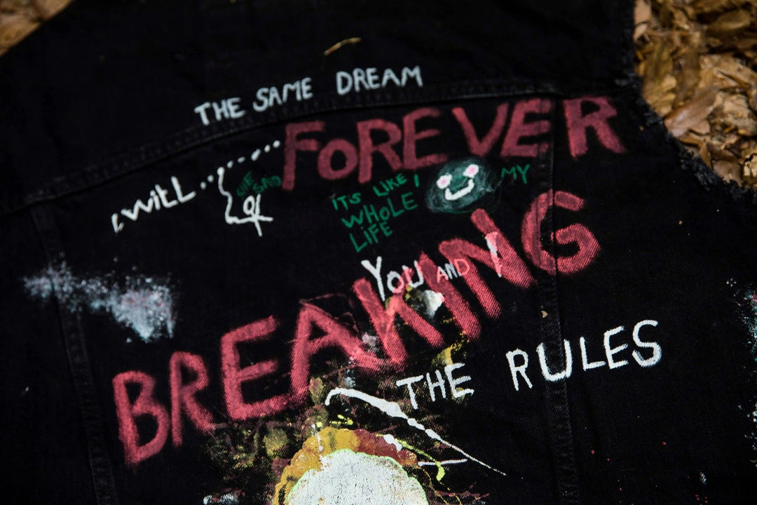 Custom Denim Jacket by Cactus Becks - #3 - Sketch "BADU" 6
