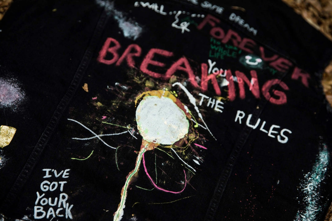 Custom Denim Jacket by Cactus Becks - #3 - Sketch "BADU" 8