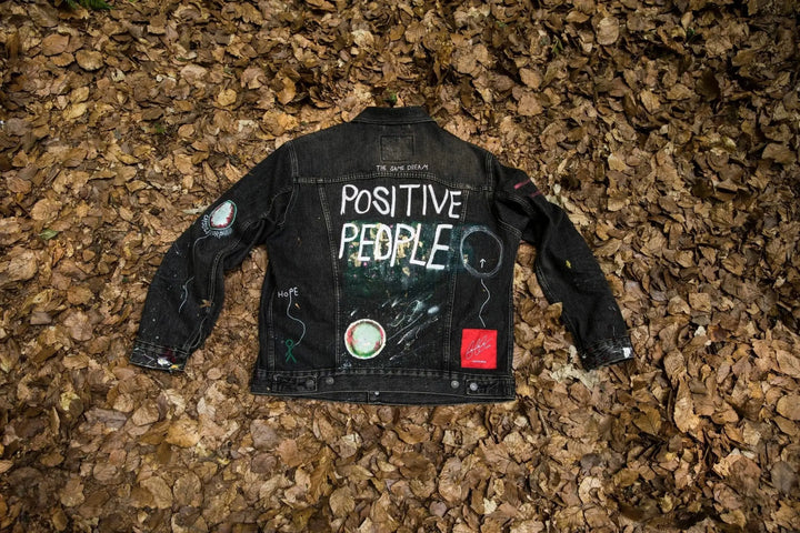 Custom Denim Jacket by Cactus Becks - #5 - Positive People 2