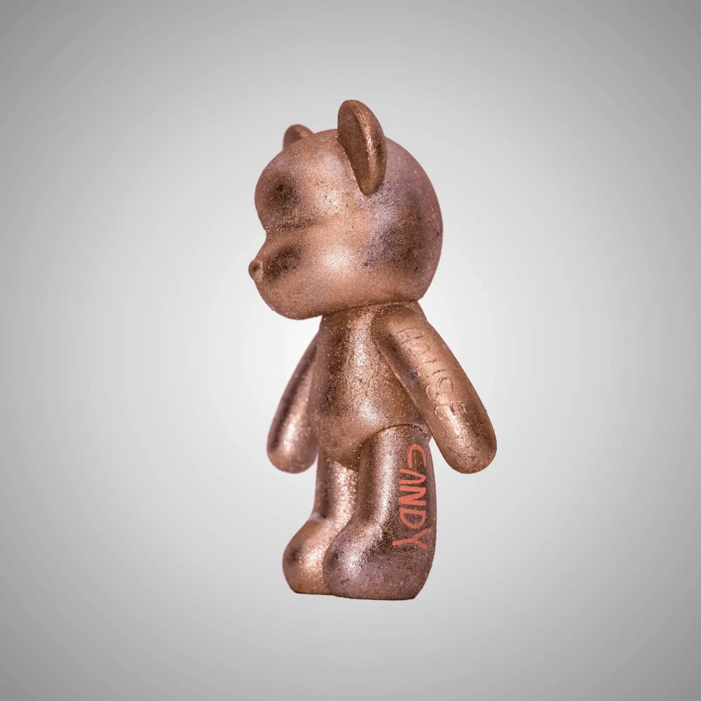 Enigma Bears #10 Candy House - Collectible Art Sculpture by Cactus Becks 2
