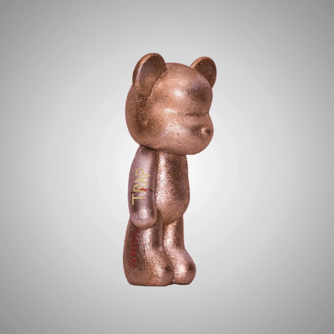 Enigma Bears #10 Candy House - Collectible Art Sculpture by Cactus Becks 3