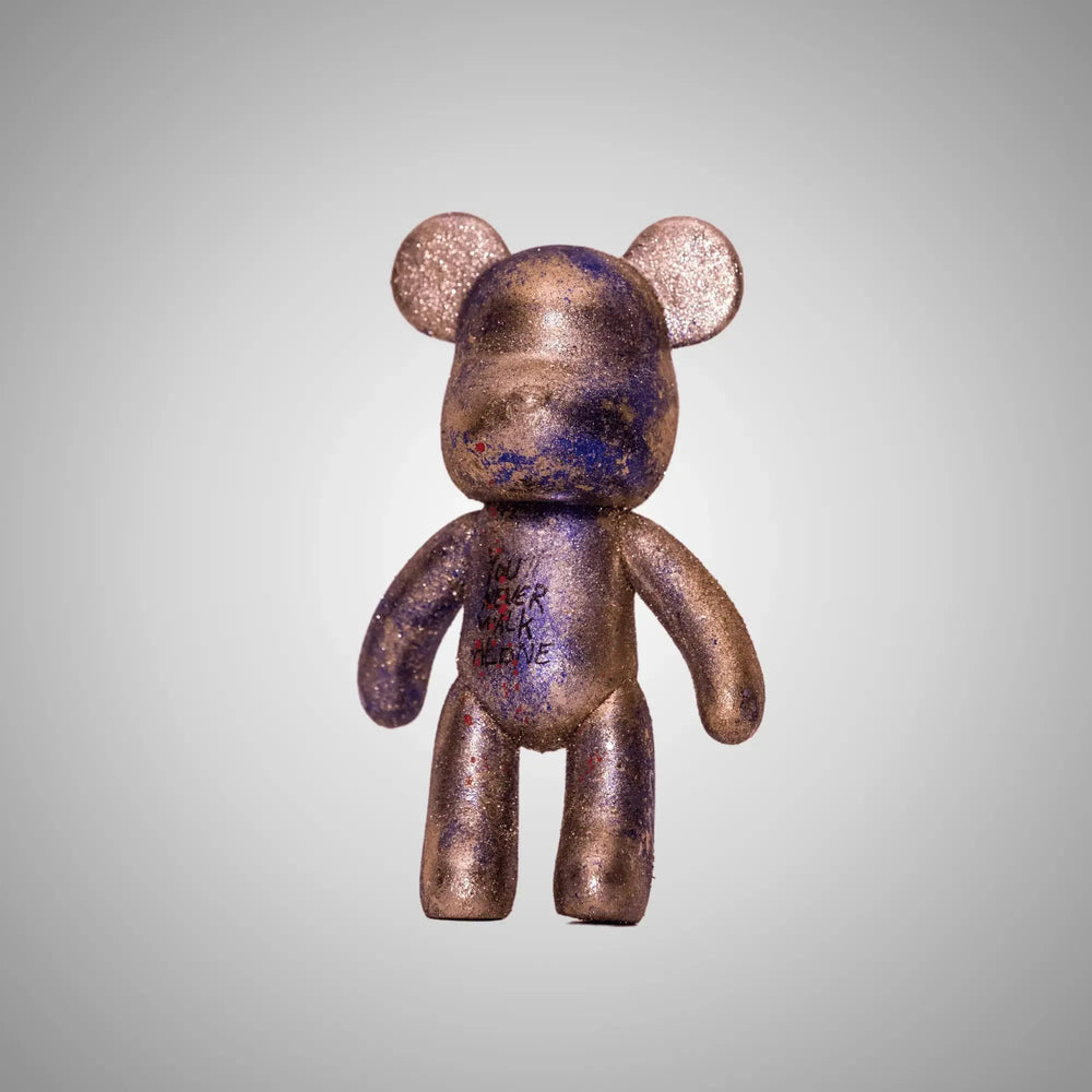 Enigma Bears #13 Guardian - Collectible Art Sculpture by Cactus Becks 2