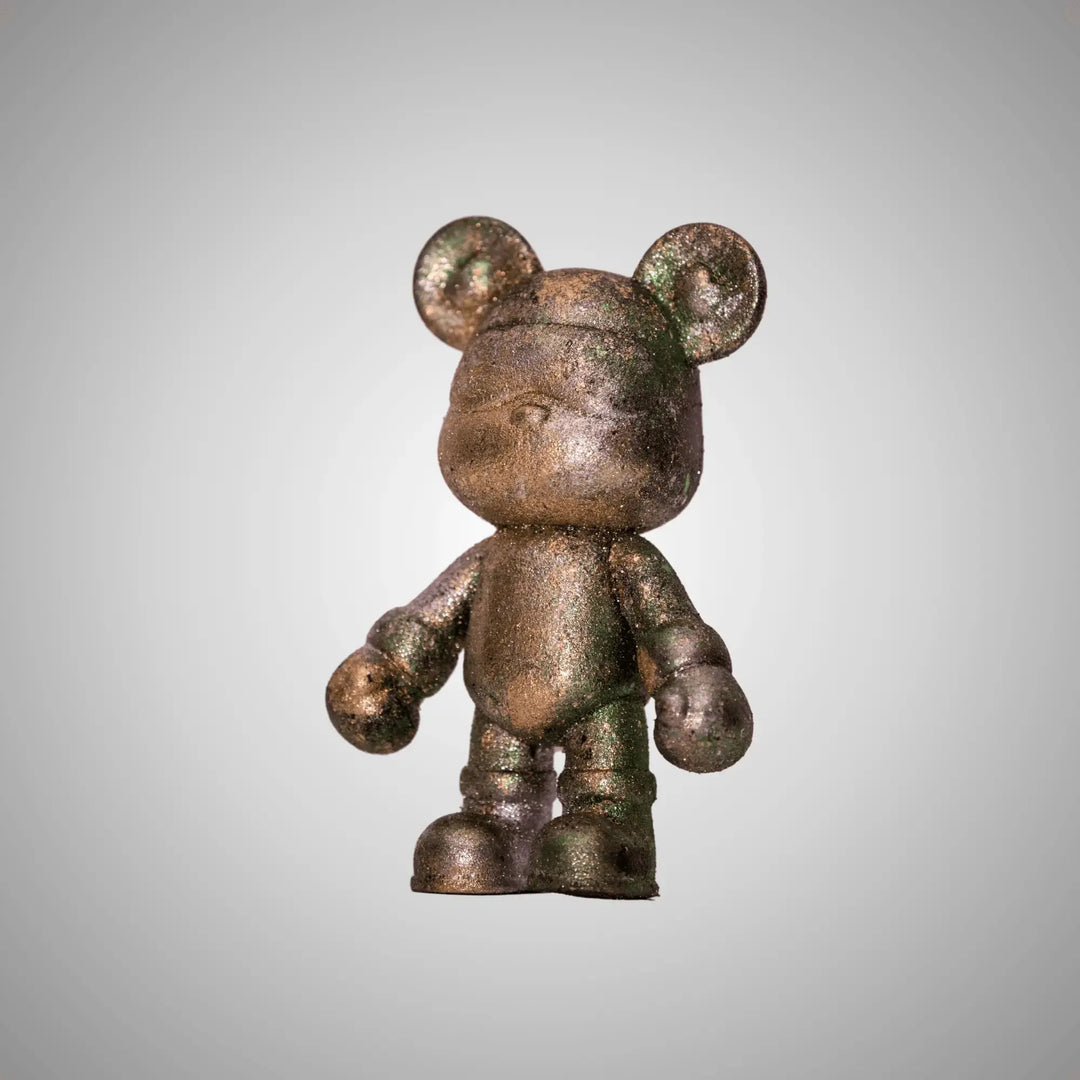 Enigma Bears #14 Oasis - Collectible Art Sculpture by Cactus Becks 1