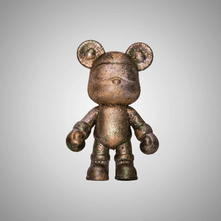 Enigma Bears #14 Oasis - Collectible Art Sculpture by Cactus Becks 2