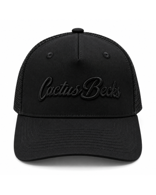 Cactus Becks Trucker Cap - Black