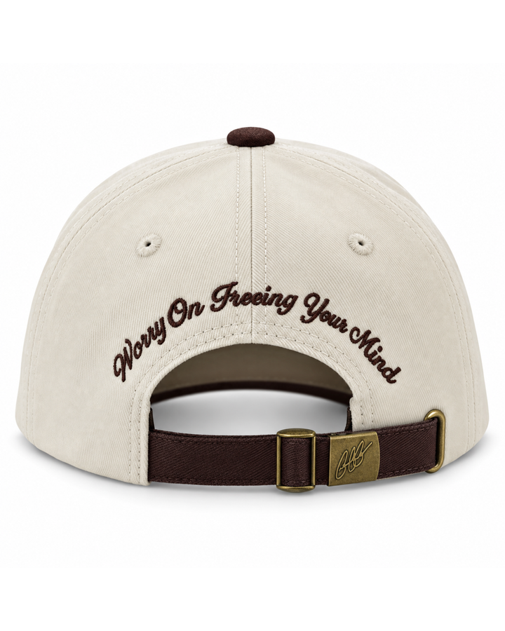 Cactus Becks Cap - Cream / Chocolate