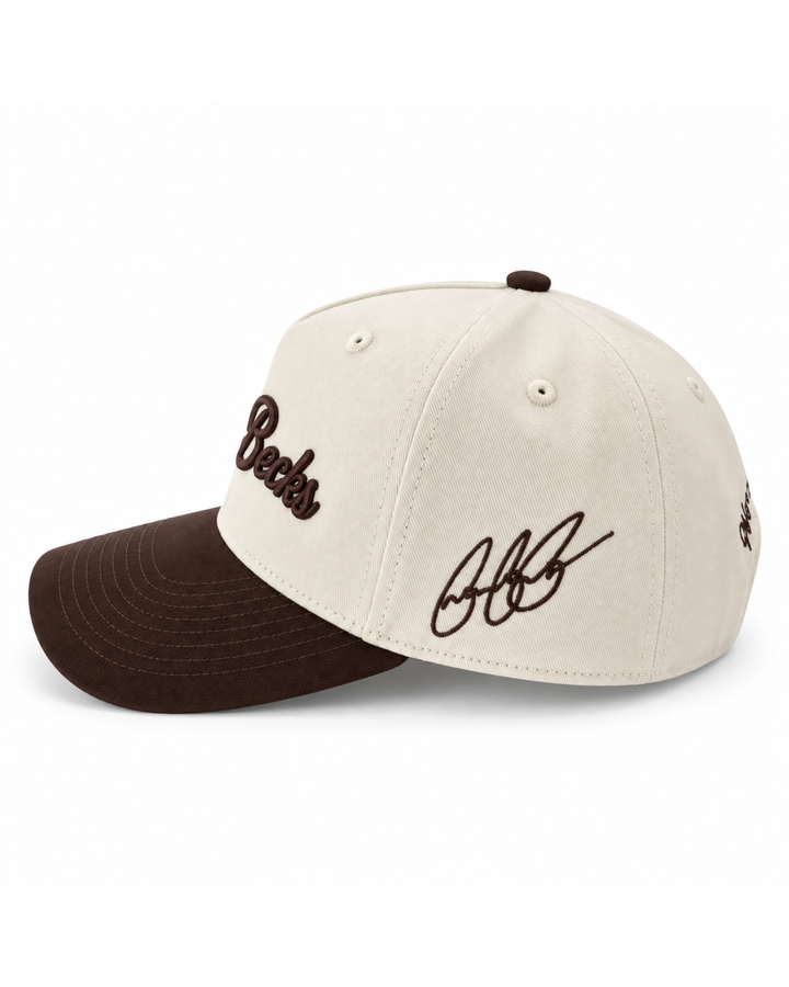 Cactus Becks Cap - Cream / Chocolate